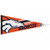Denver Broncos Pennant 12x30 Premium Style - Special Order