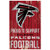 Atlanta Falcons Sign 11x17 Wood Proud to Support Design