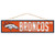 Denver Broncos Sign 4x17 Wood Avenue Design