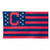 Cleveland Indians Flag 3x5 Deluxe Style Stars and Stripes Design