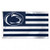 Penn State Nittany Lions Flag 3x5 Deluxe Style Stars and Stripes Design - Special Order