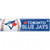 Toronto Blue Jays Decal 3x12 Bumper Strip Style - Special Order