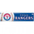 Texas Rangers Decal 3x12 Bumper Strip Style - Special Order