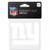 New York Giants Decal 4x4 Perfect Cut White