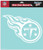 Tennessee Titans Decal 8x8 Perfect Cut White - Special Order