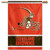 Cleveland Browns Banner 28x40 Vertical - Special Order
