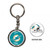 Miami Dolphins Key Ring Spinner Style - Special Order