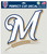 Milwaukee Brewers Decal 8x8 Perfect Cut Color - Special Order