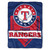 Texas Rangers Blanket 60x80 Raschel Home Plate Design - Special Order
