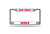 New Jersey Devils License Plate Frame Chrome - Special Order