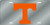 Tennessee Volunteers License Plate Laser Cut Silver - Special Order