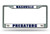 Nashville Predators License Plate Frame Chrome - Special Order