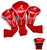 Alabama Crimson Tide Golf Club Headcover Set 3 Piece Contour Style - Special Order