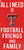 Texas Tech Red Raiders Sign Wood 6x12 Football Friends and Family Design Color - Special Order