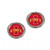 Iowa State Cyclones Earrings Post Style - Special Order