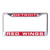 Detroit Red Wings License Plate Frame - Inlaid - Special Order