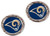 Los Angeles Rams Earrings Post Style - Special Order