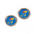 Kansas Jayhawks Earrings Post Style - Special Order