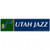 Utah Jazz Decal 3x12 Bumper Strip Style - Special Order