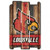 Louisville Cardinals Sign 11x17 Wood Fence Style - Special Order