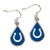 Indianapolis Colts Earrings Tear Drop Style - Special Order
