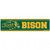 North Dakota State Bison Decal 3x12 Bumper Strip Style - Special Order