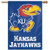 Kansas Jayhawks Banner 28x40 Vertical Alternate Design - Special Order