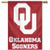 Oklahoma Sooners Banner 28x40 Vertical Second Alternate Design - Special Order