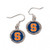 Syracuse Orange Earrings Round Style - Special Order