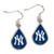 New York Yankees Earrings Tear Drop Style - Special Order