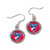 FC Dallas Earrings Round Style - Special Order