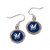 Milwaukee Brewers Earrings Round Design - Special Order