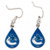 Vancouver Canucks Earrings Tear Drop Style - Special Order