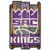 Sacramento Kings Sign 11x17 Wood Fence Style - Special Order