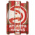 Atlanta Hawks Sign 11x17 Wood Fence Style - Special Order