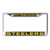 Pittsburgh Steelers License Plate Frame - Inlaid - Special Order