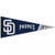 San Diego Padres Pennant 12x30 Premium Style - Special Order