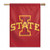 Iowa State Cyclones Banner 28x40 Vertical Logo Design - Special Order