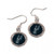 San Antonio Spurs Earrings Round Style - Special Order