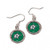 Dallas Stars Earrings Round Style - Special Order