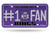 Sacramento Kings License Plate - #1 Fan - Special Order