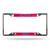 Philadelphia 76ers License Plate Frame Chrome EZ View - Special Order