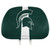 Michigan State Spartans Headrest Covers Full Printed Style - Special Order