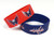 Washington Capitals Bracelets - 2 Pack Wide - Special Order