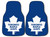 Toronto Maple Leafs Car Mats Printed Carpet 2 Piece Set - Special Order
