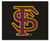 Florida State Seminoles Area Rug - Tailgater, 'FS' Design - Special Order