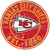 Kansas City Chiefs Wood Sign - 24" Round - Special Order