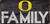 Oregon Ducks Sign Wood 12x6 Family Design - Special Order