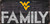West Virginia Mountaineers Sign Wood 12x6 Family Design - Special Order