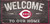 Cincinnati Reds Sign Wood 6x12 Welcome To Our Home Design - Special Order